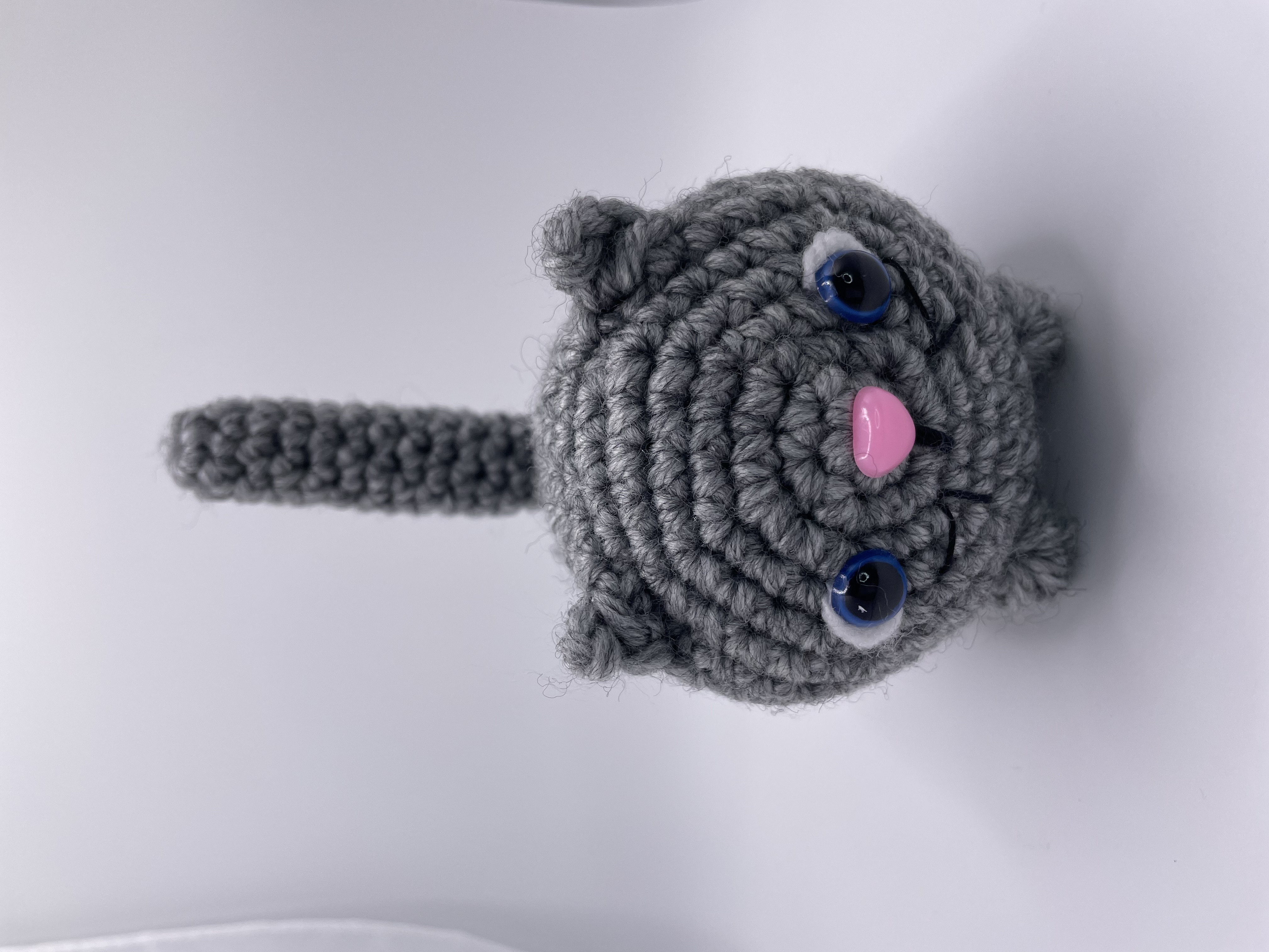 Cat. Chunky pet crochet. Chunky cat. Emotional support crochet
